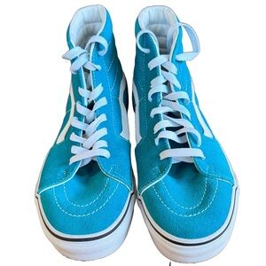 VANS - Sk8-Hi- Men’s Classic High Top Skate Shoe Sz 9 Womens / 7.5 Mens Blue